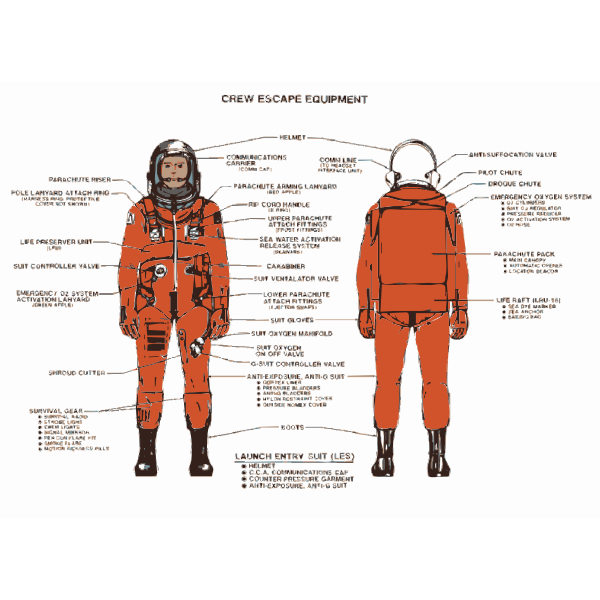 NASA flight suit development images 325-350 26